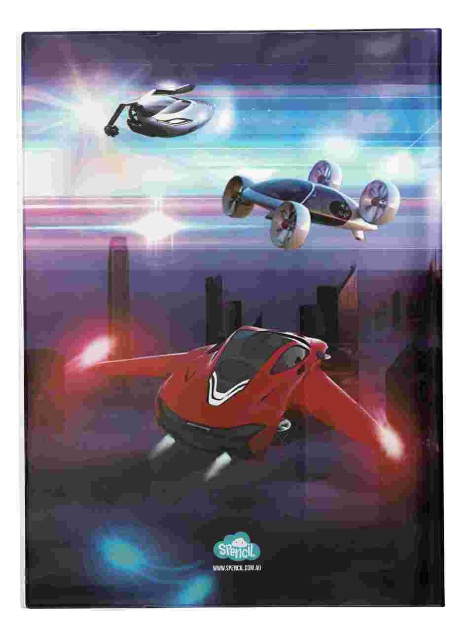 A4 Book Cover - Flying Cars Secondary image