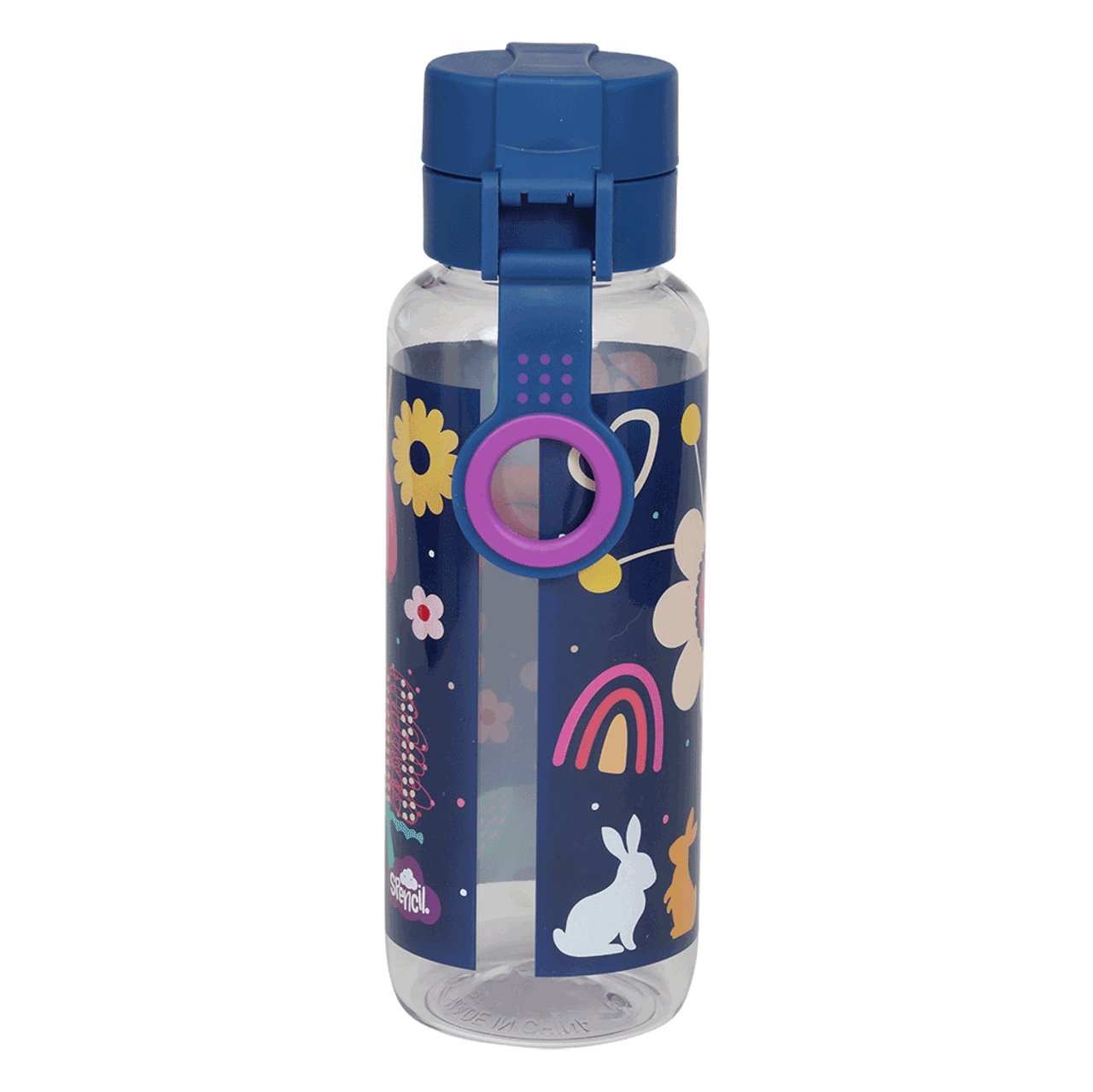 Big Water Bottle - 650ml - Flower Power Secondary image